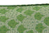 Artisan Hand Loomed Cotton Square Pillow - Green Ginkgo Design - 24" - ARCADIA HOME